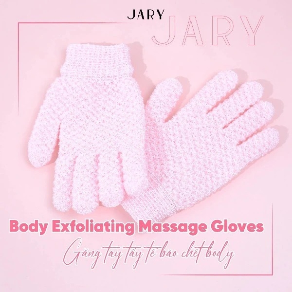 Găng Tay Tẩy Tế Bào Chết Dày 40D Jary Body Exfoliating Massage Gloves