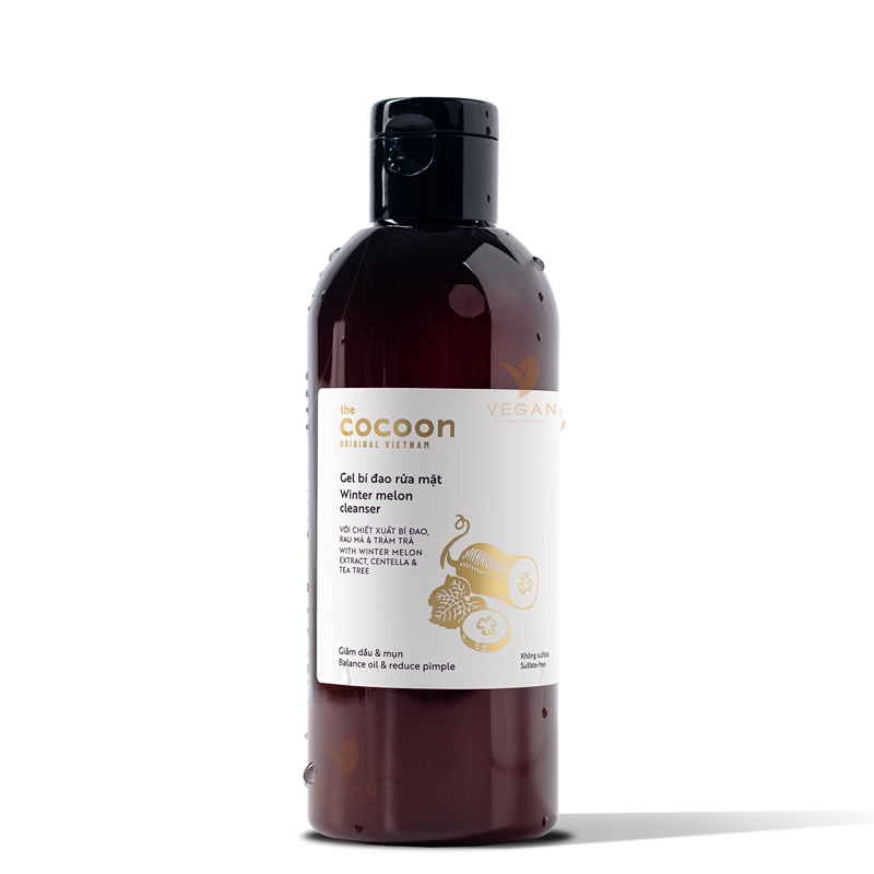 Gel Rửa Mặt Cocoon Winter Melon Cleanser Bí Đao Giúp Giảm Dầu & Mụn 310ml