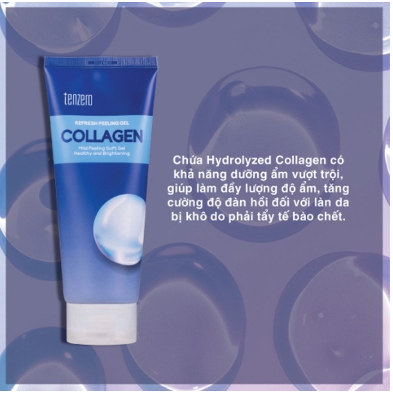 Gel Tẩy Tế Bào Chết Tenzero Refresh Peeling Gel Loại Bỏ Bụi Bẩn Và Tế Bào Chết Trên Da 180ml