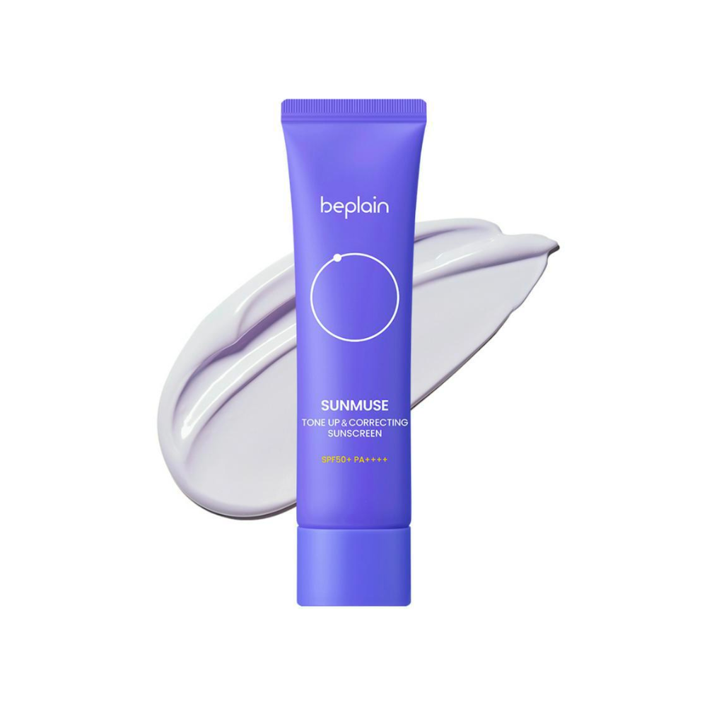 Kem Chống Nắng Beplain Sunmuse Tone Up & Correting Matte Nâng Tông, Cấp Ẩm Căng Bóng 50ml