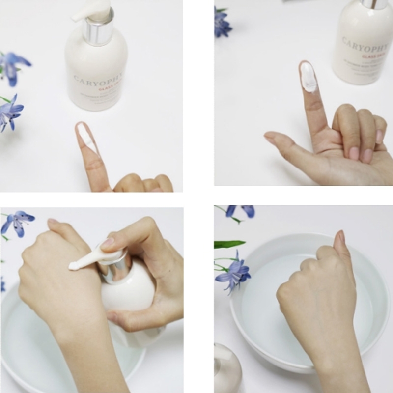 Kem Dưỡng Thể Trắng Nâng Tông Da Caryophy Glass Skin In Shower Body Tone-Up Cream 300g