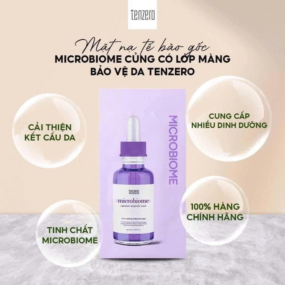 Combo 10 Mặt Nạ Tế Bào Gốc Tenzero Cung Cấp Dinh Dưỡng Và Cải Thiện Nếp Nhăn, Sáng Da 28mlx10