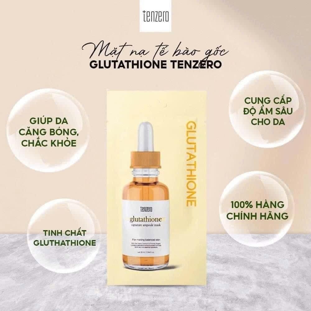 Mặt Nạ Tế Bào Gốc Tenzero - Cung Cấp Dinh Dưỡng Và Cải Thiện Nếp Nhăn, Sáng Da 28ml