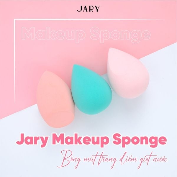 Mút Trang Điểm Bọt Biển Jary Makeup Sponge - S3