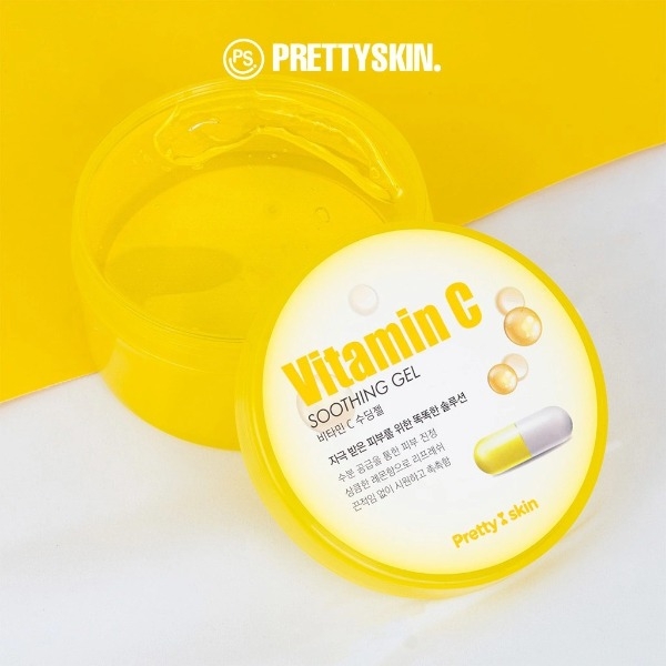 Gel Dưỡng Da Đa Năng Vitamin C Pretty Skin Soothing Gel 300ml