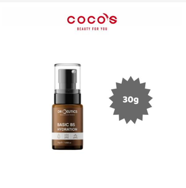 Serum DrCeutics DrCeutics Basic B5 Hydration Tinh Chất Dưỡng Cấp Ẩm, Làm Dịu Da Cho Da Dầu Mụn 30g/100g