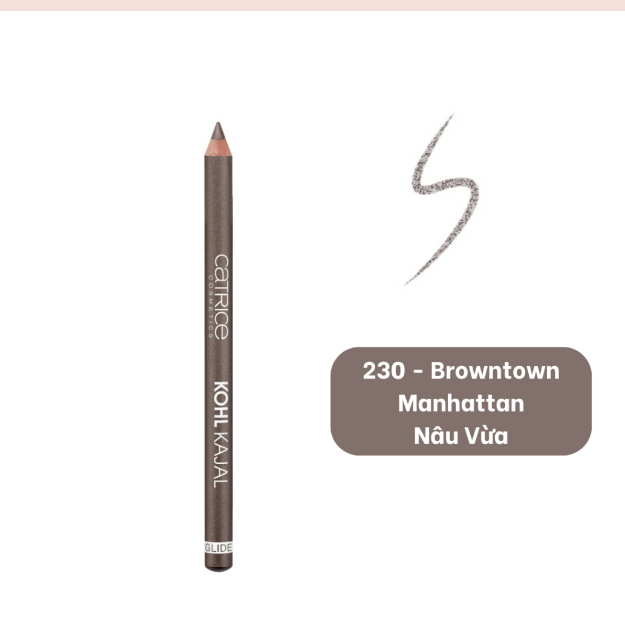 Chì kẻ mắt Catrice Kohl Kajal Chì Kẻ Mắt Chống Nước, Bền Màu