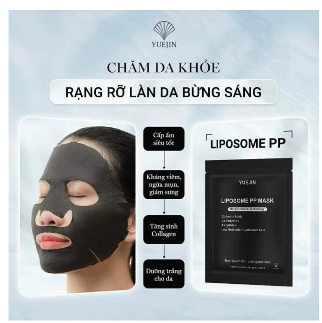 Combo 10 Mặt Nạ Yuejin Mask Mặt Nạ Phục Hồi, Mặt Nạ B5, Mặt Nạ Dưỡng Sáng, Mặt Nạ Cấp Ẩm 25ml