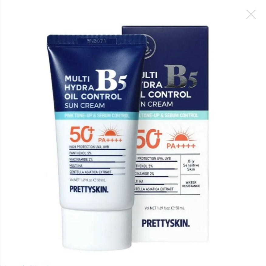 Kem chống nắng kiềm dầu Pretty Skin Multi Hydra B5 Oil Control SPF50+ - XANH ĐẬM