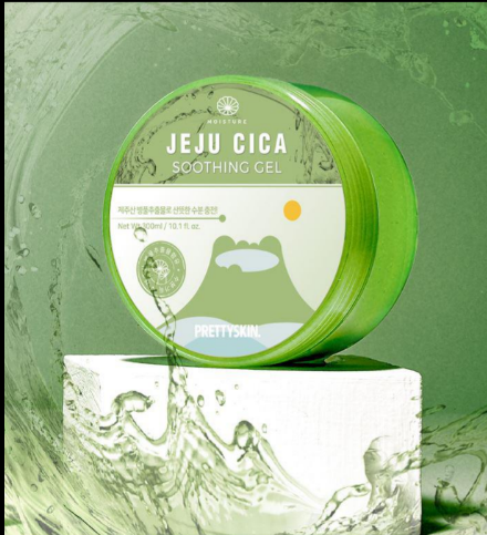 Gel đa năng Rau má Jeju Cica Prettyskin