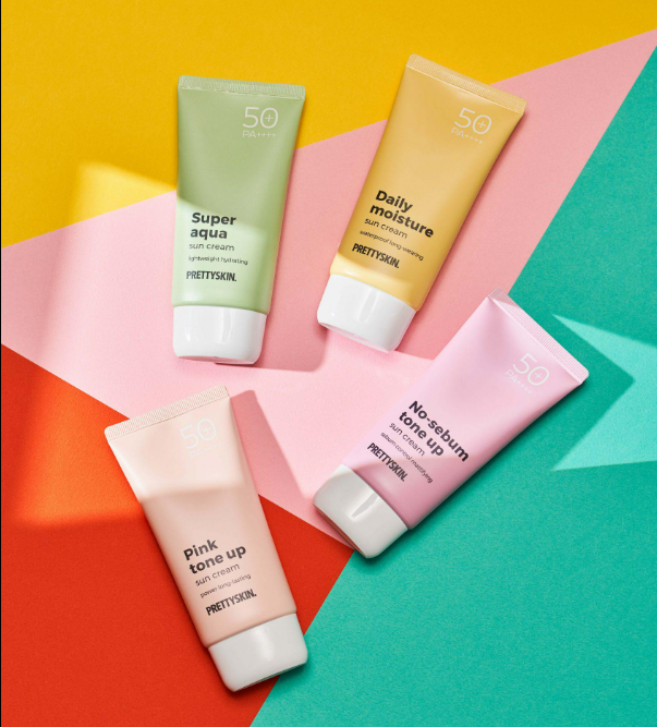Kem chống nắng nâng tone kiềm dầu No-sebum Tone up Prettyskin