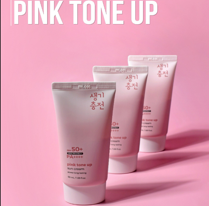 Kem Chống Nắng Nâng Tone Pretty Skin Pink Tone Up Sun Cream SPF50+ PA++++