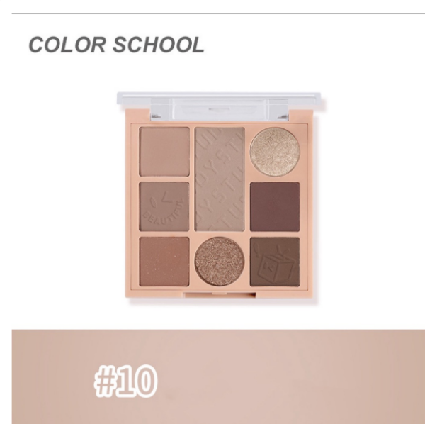 Bảng Mắt 8 Ô Color School Playing Magic Cube Eyeshadow Plate