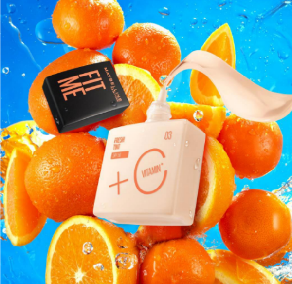 Kem Nền Fit Me Tint C Tươi Mướt Chống Nắng với Vitamin C & SPF50 Maybelline New York  30ml