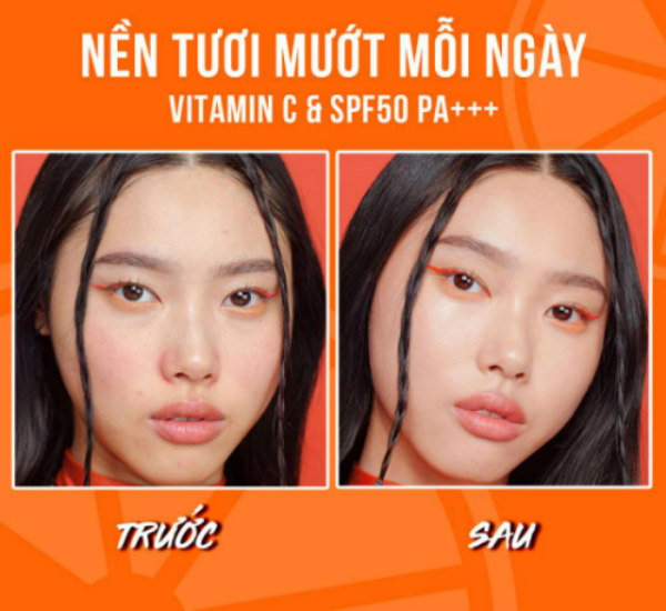 Kem Nền Fit Me Tint C Tươi Mướt Chống Nắng với Vitamin C & SPF50 Maybelline New York  30ml