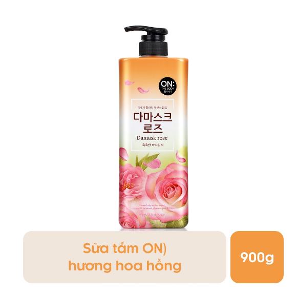 Sữa Tắm Hương Nước Hoa Dưỡng Ẩm On The Body (Nhiều Mùi Hương) 900g