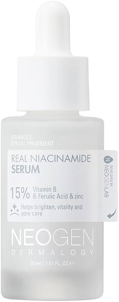 Serum Neogen Dermalogy Giảm Mụn, Kiềm Dầu 30ml Real Niacinamide 15% Serum 30ml