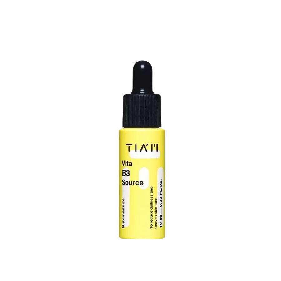 Serum Tia'm Vita B3 Source (10% Niacinamide + 2% Arbutin) Làm Sáng, Phục Hồi Cho Da Dầu Mụn, Nhạy Cảm 10ml
