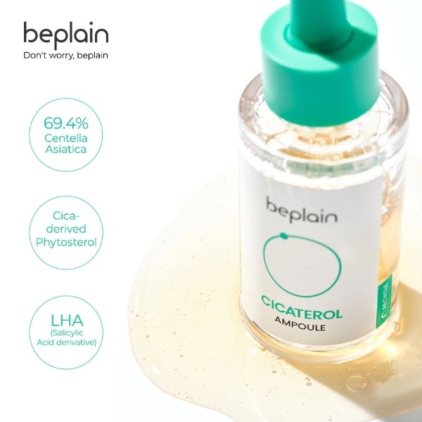 Tinh Chất Beplain Chiết Xuất Rau Má Phục Hồi Dịu Da Cicaterol Ampoule 30ml