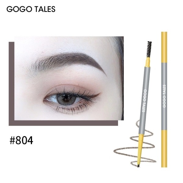 Chì Kẻ Mày 2 Đầu Gẩy Sợi Nhiều Màu Tự Nhiên Lâu Trôi Gogo Tales Cloud Mist