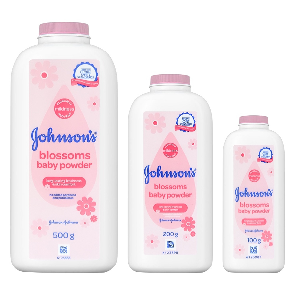 Phấn Thơm Toàn Thân Johnson's Baby Cho Bé 500g / 200g / 100g (Nhiều Phân Loại)