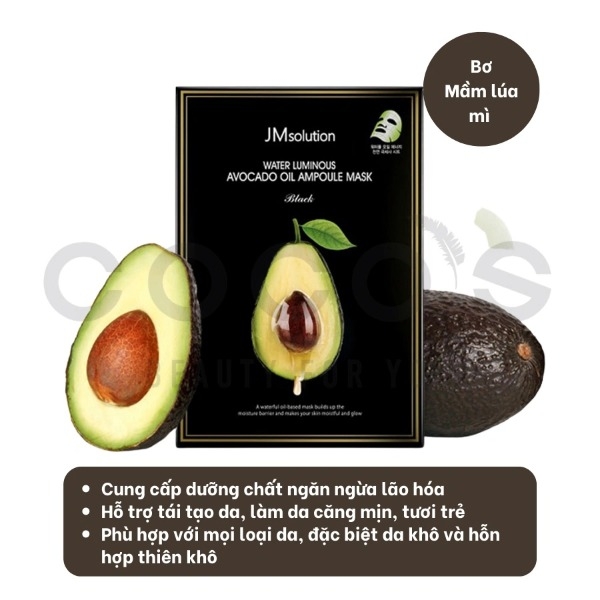 Combo 10 Mặt Nạ JMsolution Mask Cấp Ẩm, Dưỡng Trắng, Phục Hồi Da, Chăm Sóc Da Toàn Diện 30mlx10