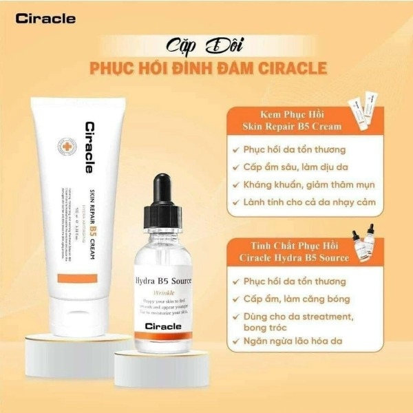 Kem dưỡng phục hồi da Ciracle Skin Repair B5 Cream 100ml