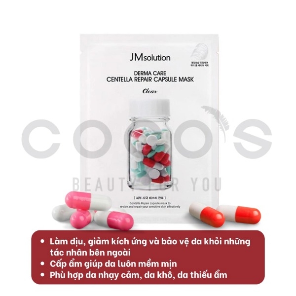Combo 10 Mặt Nạ JMsolution Mask Cấp Ẩm, Dưỡng Trắng, Phục Hồi Da, Chăm Sóc Da Toàn Diện 30mlx10