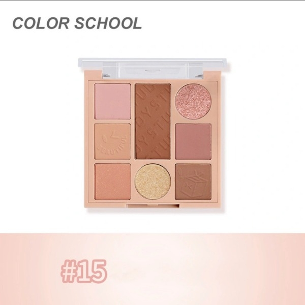 Bảng Mắt 8 Ô Color School Playing Magic Cube Eyeshadow Plate