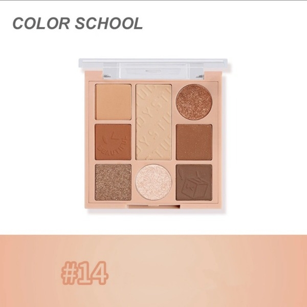Bảng Mắt 8 Ô Color School Playing Magic Cube Eyeshadow Plate