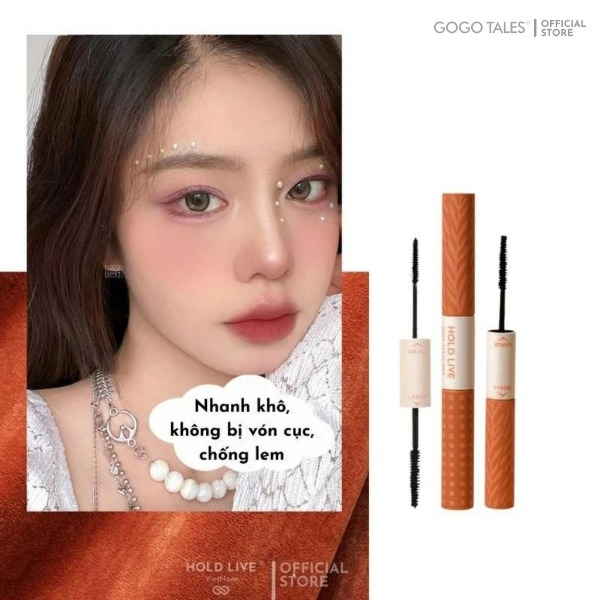 Chuốt Mi 2 Đầu Hold Live Mascara Magic Double Head 4.5g