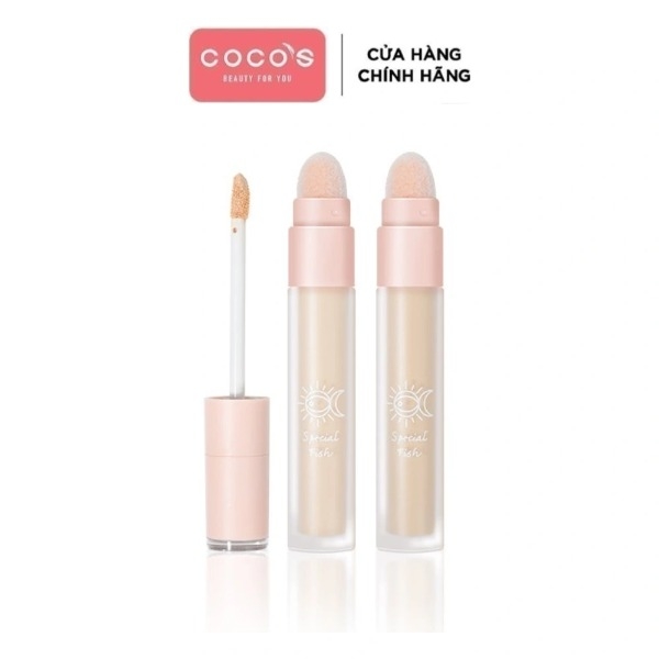 Che Khuyết Điểm 2 Đầu Gogo Tales Moisturizing Traceless Concealer Special Fish