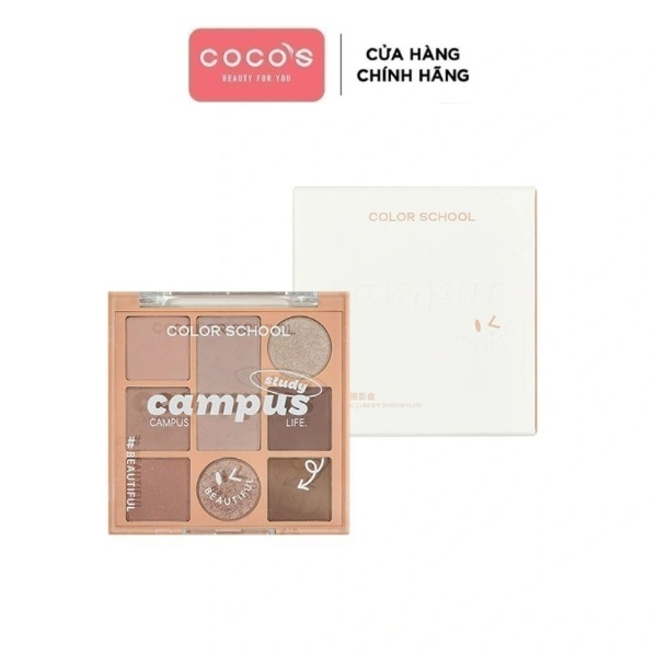 Bảng Mắt 8 Ô Color School Playing Magic Cube Eyeshadow Plate