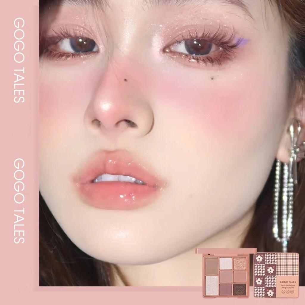 Bảng Phấn Mắt 8 Ô Gogo Tales Retro Mist Eyeshadow Palette 11.5g
