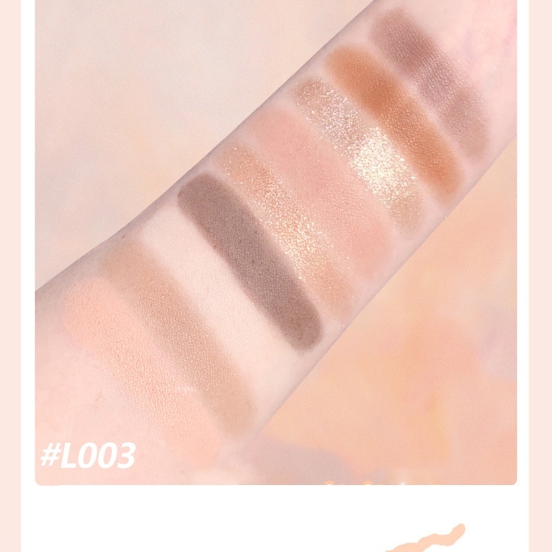 Bảng Phấn Mắt Color School Vitality Pocket Eyeshadow Palette 9 Màu 12.4g