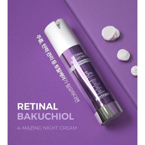 Kem Dưỡng Pretty skin Retinal Bakuchiol A-mazing Night Cream 50g