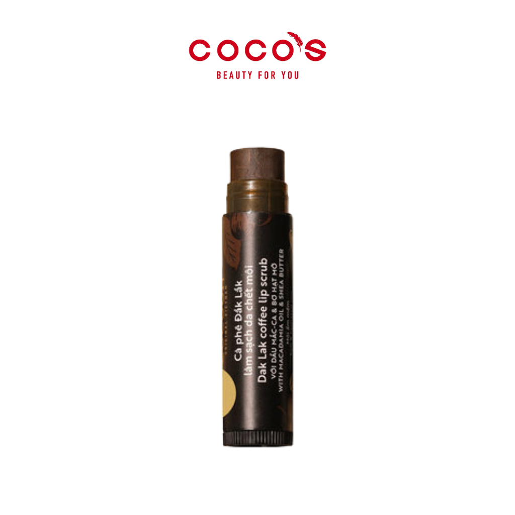 Tẩy Tế Bào Chết Môi Cocoon Cà Phê Đăk Lăk 5g Dak-Lak Coffee Lip Scrub