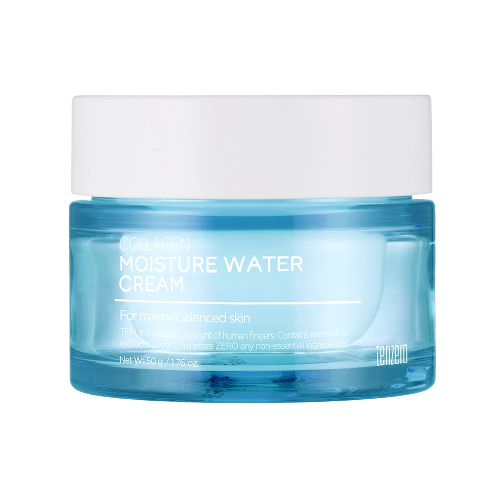Kem Dưỡng Ẩm Sáng Da, Chống Lão Hóa Tenzero Collagen Moisture Water Cream 50g 