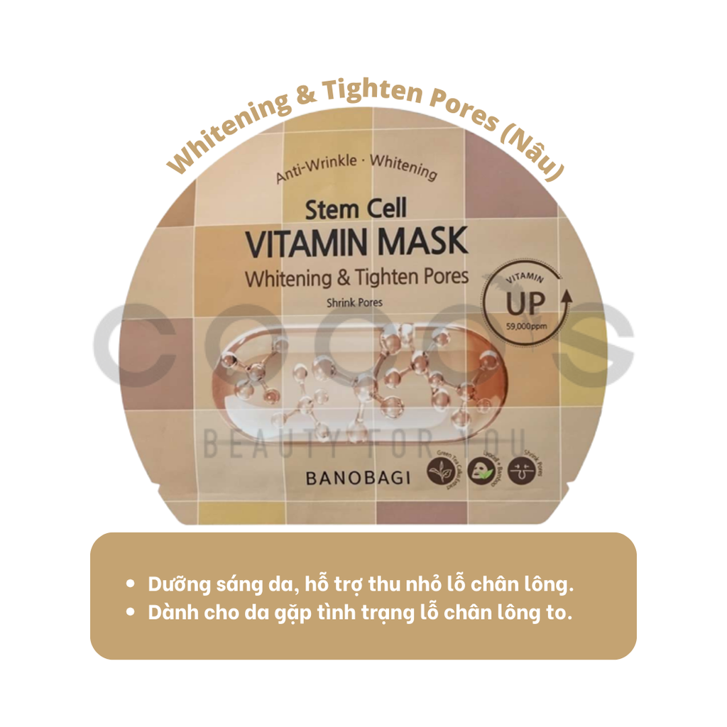 Mặt Nạ Dưỡng Da Banobagi Vita Genic Jelly Mask 30ml