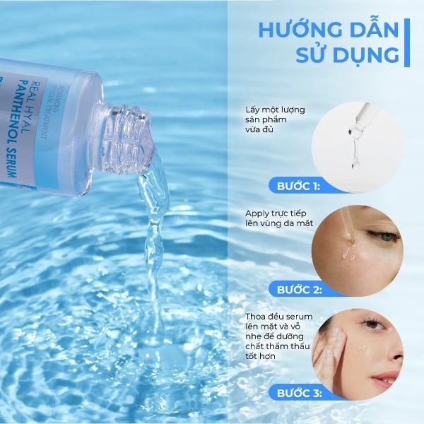 Serum Neogen Dermalogy Cấp Nước, Phục Hồi 3 Tác Động Real Hyal Panthenol 5% 31g