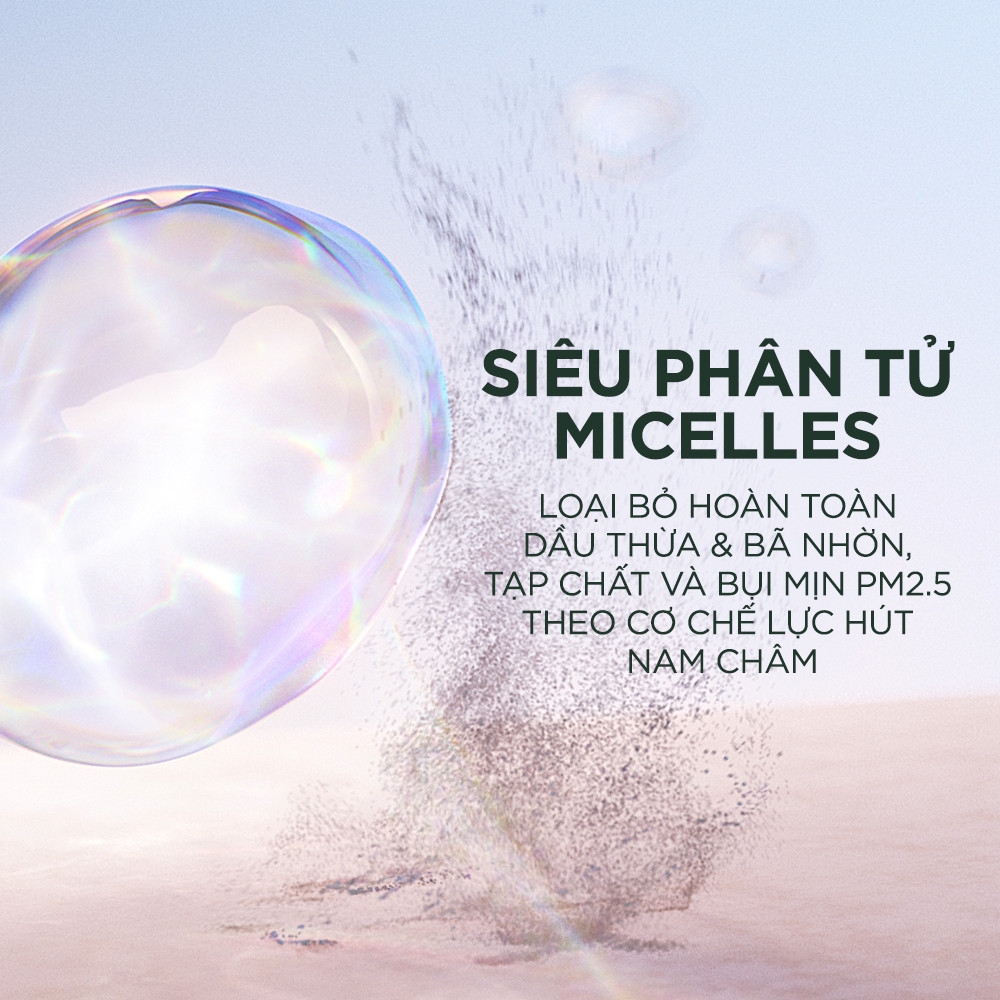 Nước tẩy trang Garnier Cho Da Dầu Mụn Salicylic BHA Micellar 400ml