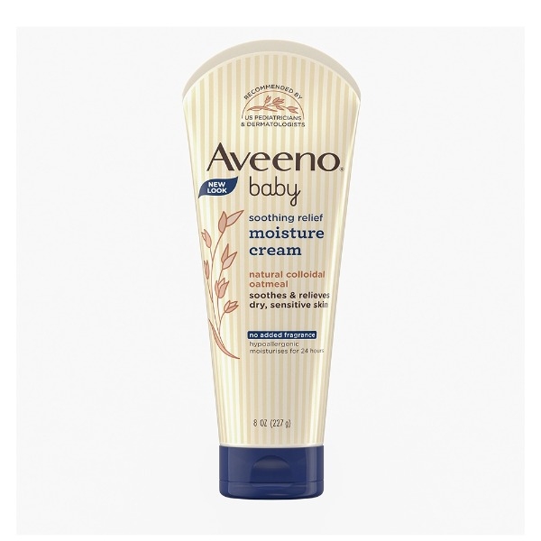 Kem Dưỡng Aveeno Baby Cho Da Khô Và Nhạy Cảm 227g - Xanh Đậm
