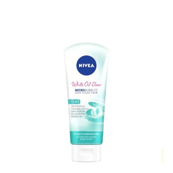 Sữa Rửa Mặt NIVEA  Dưỡng Trắng, Ngừa Mụn, Cấp Ẩm 100g