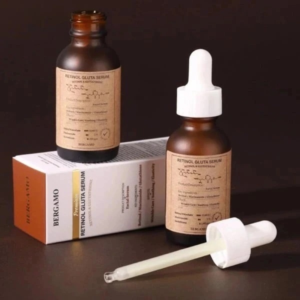 Serum BERGAMO Retinol Gluta Chống Lão Hóa Cao Cấp 30ml