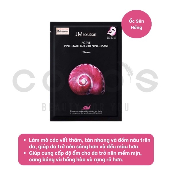 Mặt Nạ JMsolution Mask Cấp Ẩm, Dưỡng Trắng, Phục Hồi Da, Chăm Sóc Da Toàn Diện 25ml/35ml