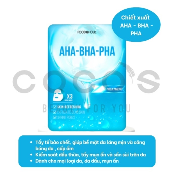Combo 10 Mặt Nạ Giấy Chăm Sóc Da Toàn Diện Foodaholic Essential Mask (23g x 10)