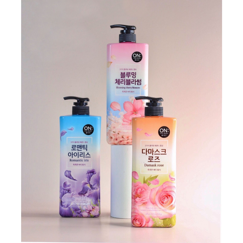 Sữa Tắm Hương Nước Hoa Dưỡng Ẩm On The Body (Nhiều Mùi Hương) 900g