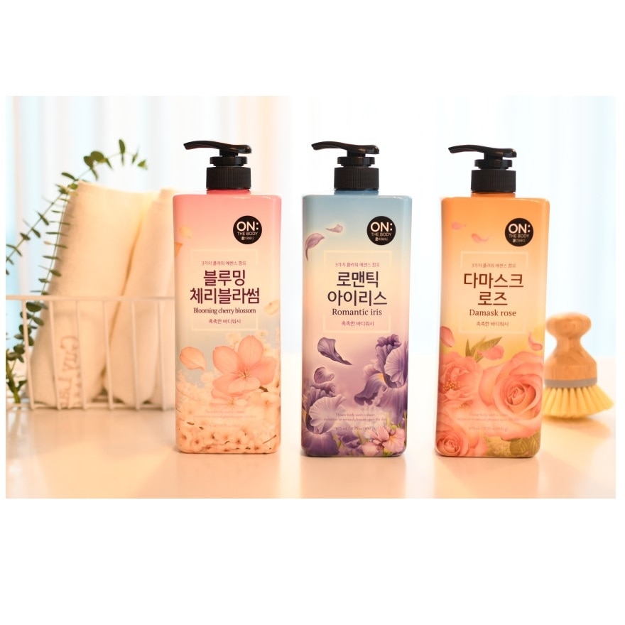 Sữa Tắm Hương Nước Hoa Dưỡng Ẩm On The Body (Nhiều Mùi Hương) 900g