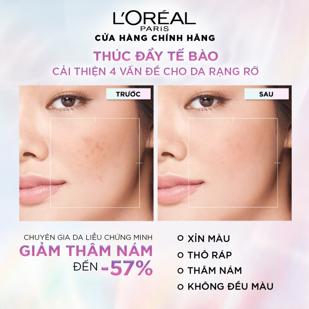 Kem Dưỡng Sáng Da Ban Ngày L'Oreal Paris Glycolic Bright SPF 17 50ml - NGÀY