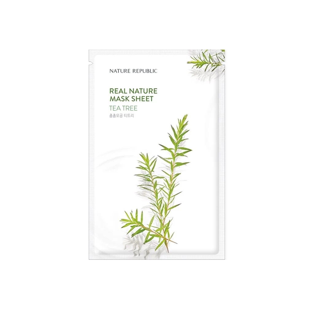 Mặt Nạ Giấy Cấp Ẩm Dưỡng Trắng Da Nature Republic Real Nature Mask Sheet 23ml